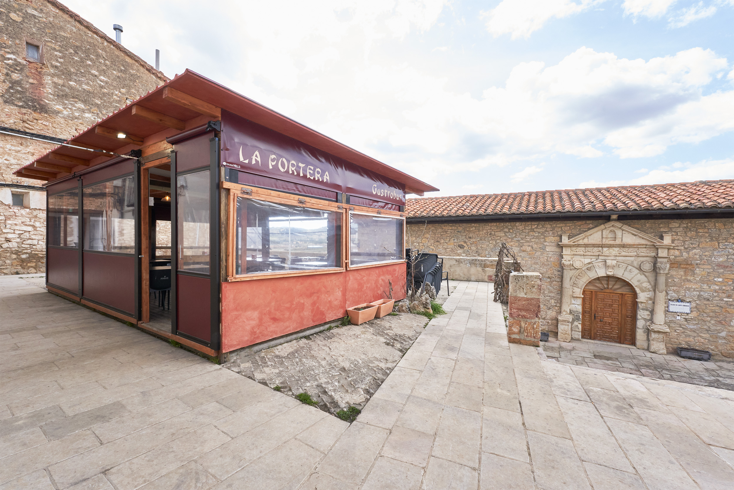 terraza exterior cubierta